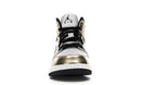 Air Jordan 1 Mid Metallic Gold Black White