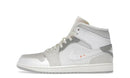 Air Jordan 1 Mid SE Craft Inside Out White Grey