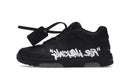 OFF-WHITE Out Of Office OOO "For Walking" Low Tops Black White