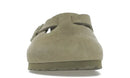 Birkenstock Boston Soft Footbed Suede Faded Khaki