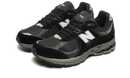 New Balance 2002R Black Dark Grey White
