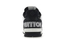 Louis Vuitton LV Trainer Velcro Strap Monogram Denim Black White