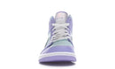 Air Jordan 1 Mid Purple Aqua