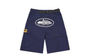 Corteiz Alcatraz Cargo Shorts Navy