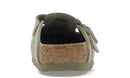 Birkenstock Boston Soft Footbed Suede Faded Khaki