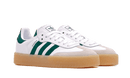 Adidas Sambae White Collegiate Green Gum
