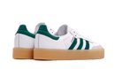 Adidas Sambae White Collegiate Green Gum