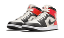 Air Jordan 1 Mid Newsprint Light Orewood Brown