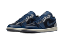 Air Jordan 1 Low SE Craft Obsidian French Blue Ashen Slate White