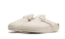 Birkenstock Boston Suede Antique White