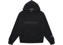 Fear of God Essentials 3D Silicon Applique Pullover Hoodie Dark Slate/Stretch Limo/Black