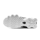 NIKE SHOX TL WHITE AND BLACK