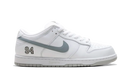 Nike SB Dunk Low Supreme 94 White Metallic Silver