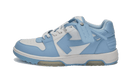 Out Of Office "OOO" Calf Leather White Light Blue