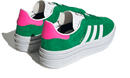 Adidas Gazelle Bold Green Lucid Pink