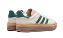 Adidas Gazelle Bold Magic Beige Collegiate Green