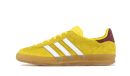 Adidas Gazelle Indoor Bright Yellow Collegiate Burgundy
