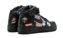 Nike Air Force 1 Mid Supreme NBA Black