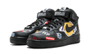 Nike Air Force 1 Mid Supreme NBA Black