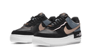 Nike Air Force 1 Low Shadow Black Light Arctic Pink Claystone Red