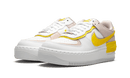 Nike Air Force 1 Low Shadow White Barely Rose Speed Yellow