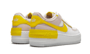 Nike Air Force 1 Low Shadow White Barely Rose Speed Yellow