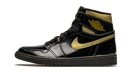 Air Jordan 1 Retro High Black Metallic Gold