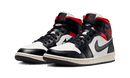 Air Jordan 1 Mid Black Gym Red
