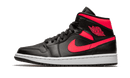 Air Jordan 1 Mid Black Siren Red