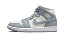 Air Jordan 1 Mid Grey Sail