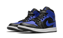 Air Jordan 1 Mid Hyper Royal Tumbled Leather