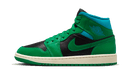 Air Jordan 1 Mid Lucky Green Aquatone