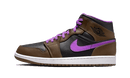 Air Jordan 1 Mid Purple Mocha
