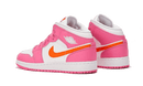 Air Jordan 1 Mid Pinksicle Safety Orange