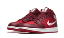 Air Jordan 1 Mid SE Red Quilt