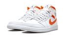 Air Jordan 1 Mid Starfish Pure Platinum