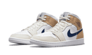Air Jordan 1 Mid Tan Suede