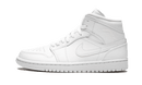 Air Jordan 1 Mid Triple White