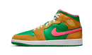 Air Jordan 1 Mid Wheat Watermelon