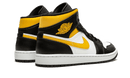 Air Jordan 1 Mid White Pollen Black