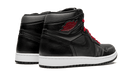 Air Jordan 1 Retro High Black Satin Gym Red