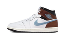 Air Jordan 1 Mid SE Brown Blue Grey