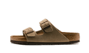 Birkenstock Arizona Soft Footbed Suede Taupe