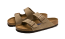 Birkenstock Arizona Soft Footbed Suede Taupe