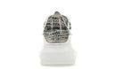 Alexander McQueen Oversized White Silver Croc