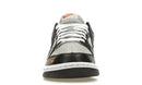 Nike Dunk Low Black Total Orange Mini Swoosh