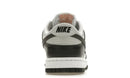 Nike Dunk Low Black Total Orange Mini Swoosh
