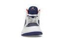 Air Jordan 1 Mid Royal Blue Laser Orange