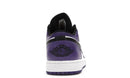 Air Jordan 1 Low Court Purple White