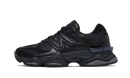 New Balance 9060 Triple Black Leather